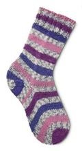 Two At Once, Toe-Up Sock Pattern