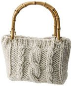 Chunky Cable Purse Pattern