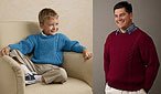 One for the Whole Clan Aran Sweater Pattern