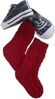 Child's Almost Argyle Socks Pattern