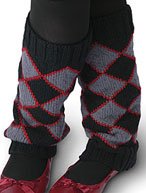 Argyle Legwarmers Pattern