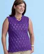 Diamond Leaves Tunic Pattern