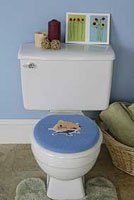 Goldfish Toilet Lid Cover