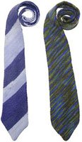 Men's Bias Knit Tie Pattern