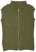 Slipped Cable Vest Pattern