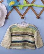 Striped Baby Pullover Pattern