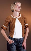 Lace-Rib Shrug Pattern