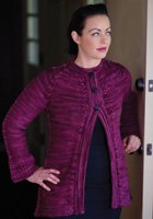Cabled Yoke Coat Pattern