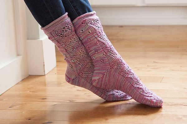 Wildflowers Socks Pattern