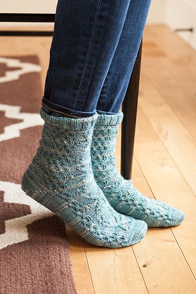 Snowflakes Sock Pattern