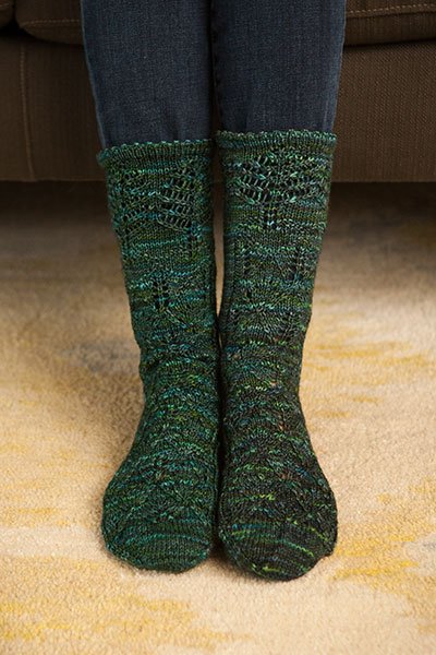 Evergreen Socks Pattern