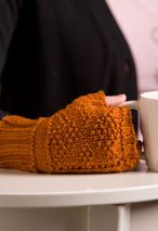 Diamond Textured Mitts Pattern
