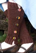Putting on the Ritz Legwarmers Pattern