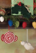 Tidings of Joy Holiday Ornaments Pattern