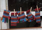 Line by Line Mittens to Gloves Pattern