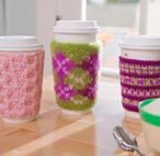 Cheery Cup Cozies Pattern