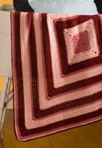 Strawberry Ice Cream Baby Crochet Blanket 