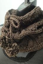 Drawstring Lace Cowl 