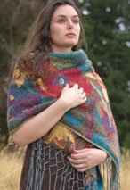 Nonnas Garden Shawl Pattern