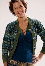 Astera Fair Isle Cardigan Pattern