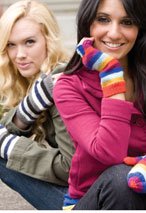 Line by Line Mittens to Gloves Pattern