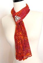 Easy Bamboo Lace Scarf Pattern