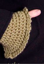 Ruffled Cufflette Pattern