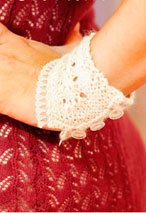 Victorian Plume Cuff Pattern