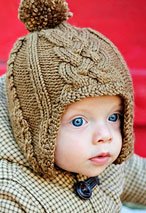 Master Charles Cabled Ear Flap Cap Pattern