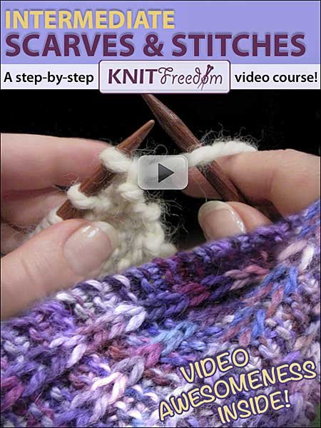 Intermediate Scarves & Stitches Video eBook
