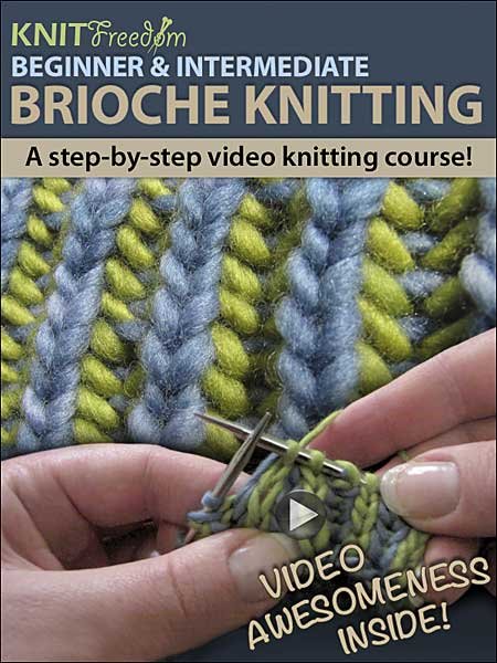 Intermediate Brioche Knitting Video eBook 