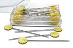 Flat Flower Pins