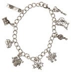 Knitting Charm Bracelet