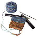 Sock Knitting Needle Holders