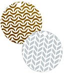 Round Knit Gift Tag