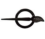 Lantern Moon Leaf Shawl Pin