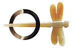 Lantern Moon Light Dragonfly Shawl Pin 