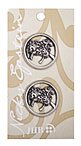 Dancing Sheep Antique Nickel Buttons