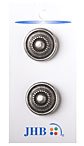 Ranchero Button - Antique Silver